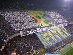 Coreografia curva nord!
