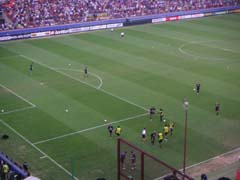 I ragazzi nel pre-partita