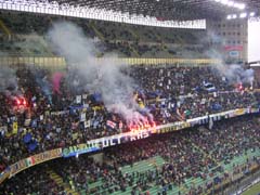 La curva nord!